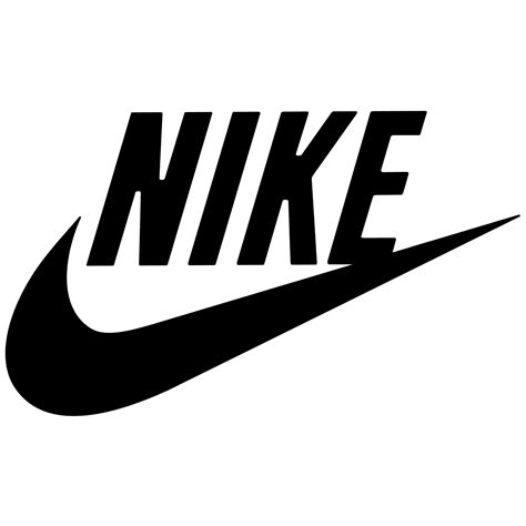 nike zeichen schwarz weiß|Nike logo color.